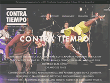 Tablet Screenshot of contra-tiempo.org